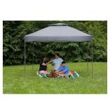10 ft x 10 ft Grey Instant Canopy Pop-Up Tent