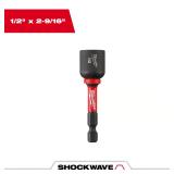Milwaukee Shockwave Nut Driver 1/2" x 2-9/16" L