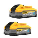 DeWalt 20V MAX POWERSTACK Battery 2pc