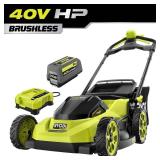 40V Cordless 20" Lawn Mower w/ 8.0Ah Battery