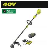RYOBI 40V 15" Expand-It Trimmer w/ 4.0Ah