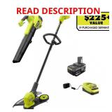 RYOBI ONE+ 18V Trimmer/Edger & Jet Blower