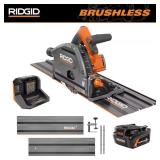 18V Brushless Track Saw Kit with 6Ah Battery