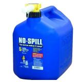 No-Spill Plastic Kerosene Can 5 gal