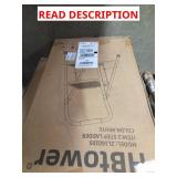 2 step ladder white