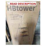 3 step ladder black