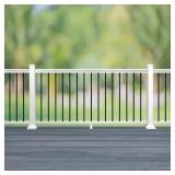 36x72 Piano Aluminum Railing