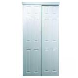 106 Series 72x80 White Sliding Door