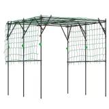 Garden Arch Trellis, 7.3 ft Tall Plant Support