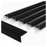 Matte Black 48" Aluminum Stair Nosing (5-Pack)