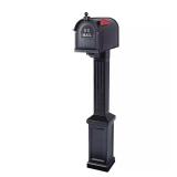 Postal Pro Craftsman Mailbox Kit, Black