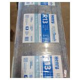 R13 interior & exterior walls