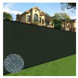 5 ft x 50 ft Black Privacy Fence Screen