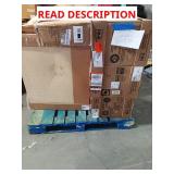 Skid of assorted items