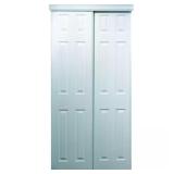 106 Series 72x80 White Sliding Door