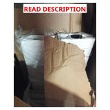 Pieces of vinyl fencing