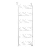 57.5 in. H White Metal Hanging Shoe Organizer