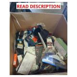 Box Lot Of Assorted Home Improvement Items