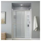 Deluxe 44-48 in. x 70 in. Sliding Shower Door