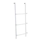 3-Step White Steel Window Well Escape Ladder