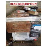 Skid of assorted items