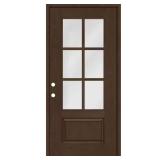 Regency 36x80 3/4-6 Lite Glass Door