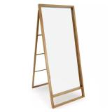 Devford Brown 28 in. W x 67 in. H Mirror