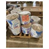 15in W, 62.7ft L R-13 Kraft Insulation rolls BID