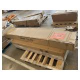36in Storage Cabinet, Patio Umbrella (damaged)