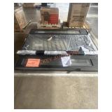 Empire Decorative Glass Panel Door Black, 64in x