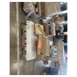 Clear tempered glass, light fixture, unopened box