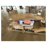 GE 1200 Watt Countertop Microwave, Husky 2 1/2Ton