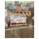 6x18 Limestone Rockwall Blocks, Porcelain Tile