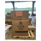Elevate steel truck rack, sofa, unopened boxes