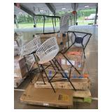 Husky 50ï¿½ storage rack, 6piece dinning set& more