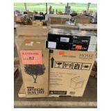 2-12 in Vanity Base Cabinets, 24-in Wall Cabinet,