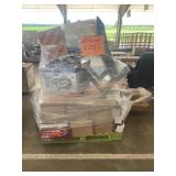 HUSKY Floor Jack, GE Microwave, Rain Gutter Kit