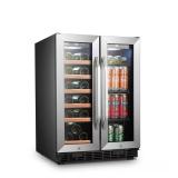 Wine Refrigerator 23 in Dual Zone cooler