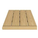(Box Lot) 1/12 ft x 1 ft Quick Deck Tile trim