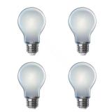 LED Filament A19 Bulb 60W Eq (4-Pack)