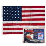 Valley Forge American Flag 48 in. H X 72 in. W