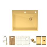 27 in. Drop-in Sink with Faucet