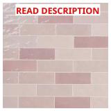 Kingston Pink 3x8 Glazed Tile (5.38 sf)