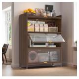 Noble House Sinclair 3 Flip Door Cabinet