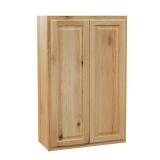 Hampton 27 in. Wall Cabinet, Hickory