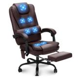 Faux Leather Executive Massage Chair