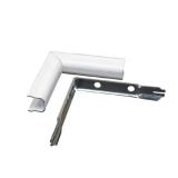 Wiremold 700 Metal White Raceway Inside Elbow