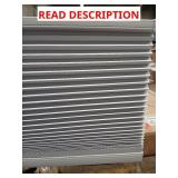 (4) Blackout Cellular Shades 30.375x64
