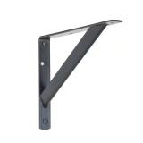 Bronze 8x11.25x1.05 Heavy-Duty Shelf Bracket