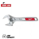 8 in. Wide Jaw Adjustable Wrench